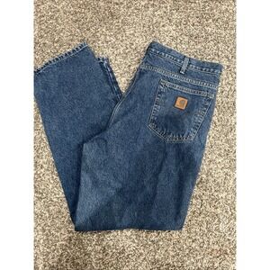 Men's Carhartt Relaxed fit blue jeans (1764)